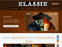 Tablet Screenshot of iamklassik.com